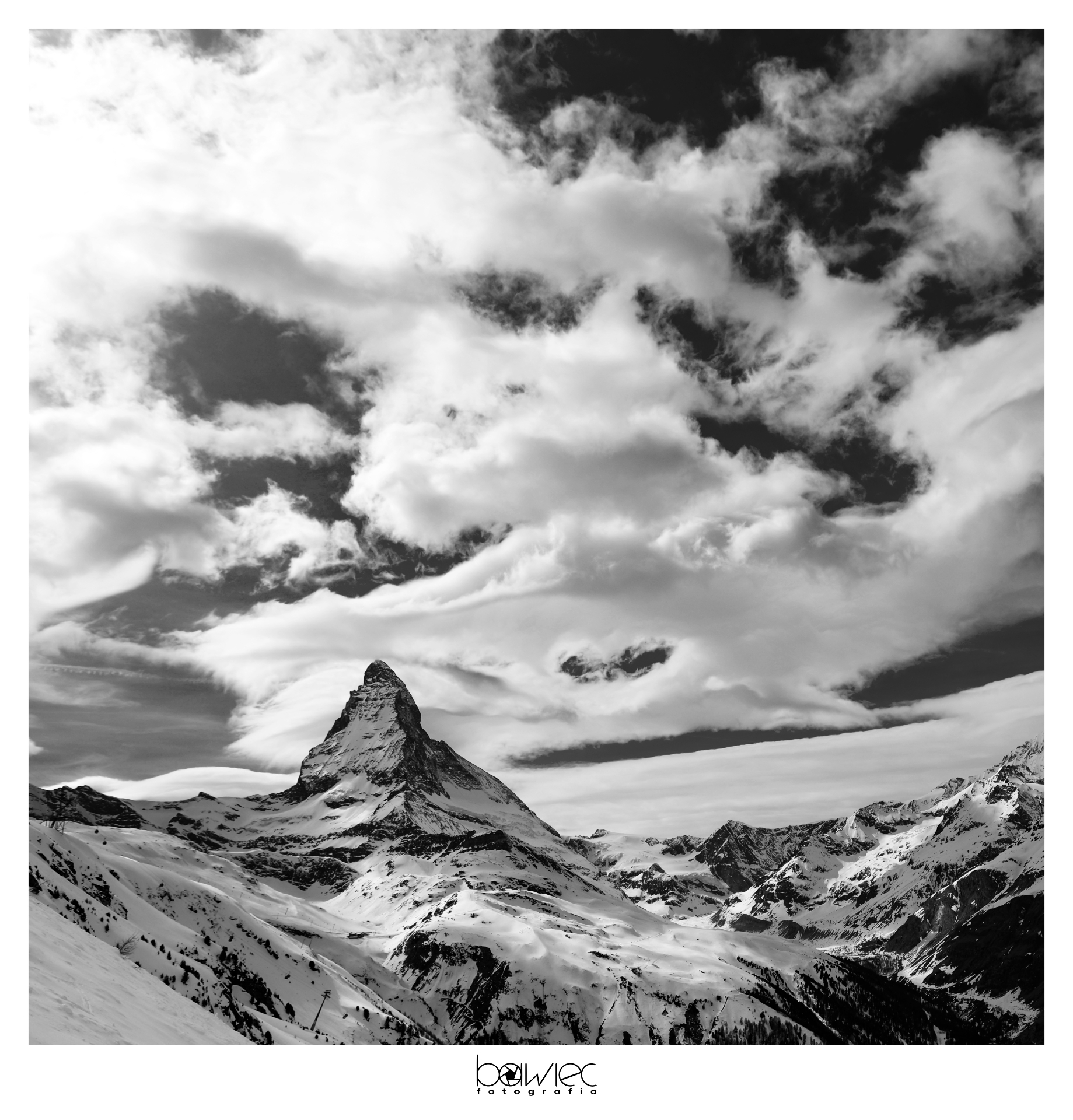 Matterhorn Lentikularwolken
