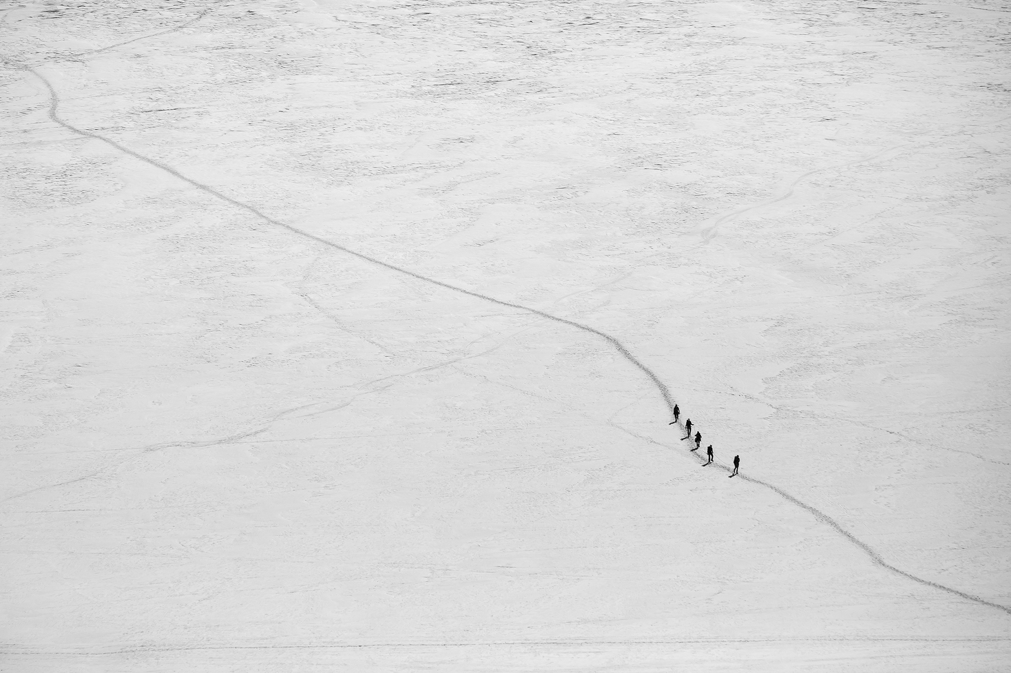 Auf dem Gletscher