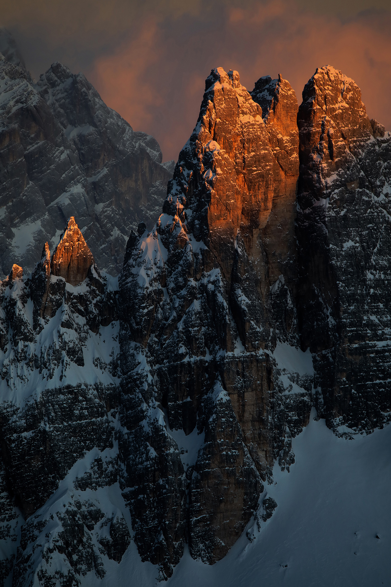 Das Goldene Leuchten der Dolomiten
