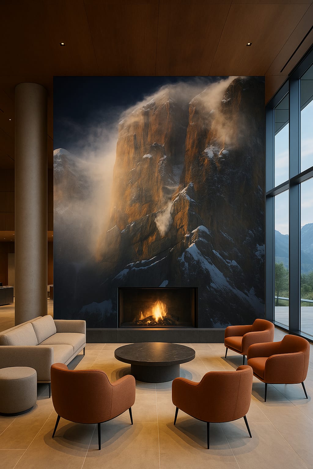 Leukerbad – Windgeformte Wand – 1