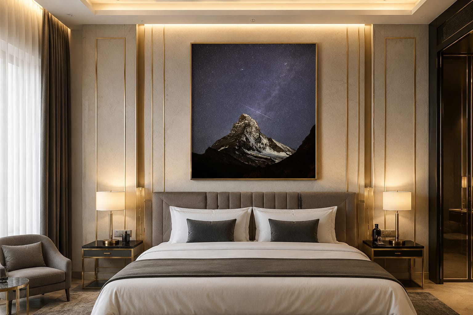 Matterhorn unter der Milchstraße – 1